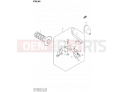 SUZUKI DR-Z400E K6 (2006) (E01) 49 - LEFT HANDLE LEVER (WITH OUT E24)