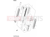 SUZUKI DR-Z400E K6 (2006) (E01) 55 - FRONT FORK DAMPER