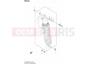 SUZUKI DR-Z400E K6 (2006) (E01) 64 - REAR SHOCK ABSORBER (E24)