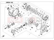 CFMOTO UFORCE 1000 (CF1000UTR-3) REAR AXLE(AUTOMATIC DIFFERENTIAL LOCK) - F33-A-V1