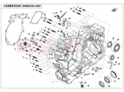 CFMOTO UFORCE 1000 (CF1000UTR-3) RIGHT CRANKCASE ASSY. - E01-2-B-V2