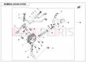 CFMOTO UFORCE 1000 (CF1000UTR-3) OIL COOLING SYSTEM - E07-2-V2