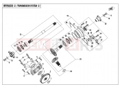 CFMOTO UFORCE 1000 (CF1000UTR-3) TRANSMISSION SYSTEM(2) - E06-2-V2