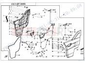 CFMOTO UFORCE 1000 (CF1000UTR-3) LEFT DOORS - F37-2-V6