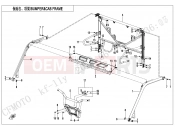 CFMOTO UFORCE 1000 (CF1000UTR-3) BUMPER @^ CAB FRAME - F23-V1