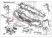 CFMOTO 2024 UTV UFORCE 1000 (CF1000UTR-3) FRONT PLASTICS - F04-1