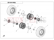 CFMOTO 2024 UTV UFORCE 1000 (CF1000UTR-3) REAR WHEEL - F11
