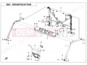 CFMOTO 2024 UTV UFORCE 1000 (CF1000UTR-3) BUMPER @^ CAB FRAME - F23-V2