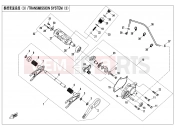 CFMOTO 2025 UTV UFORCE 1000 (CF1000UTR-3) TRANSMISSION SYSTEM(3) - E06-3-V6
