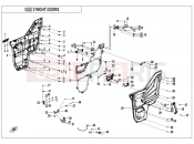 CFMOTO 2019 UTV UFORCE 1000 (CF1000UU) RIGHT DOORS - F37-4-V1