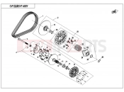 CFMOTO 2019 UTV UFORCE 1000 (CF1000UU) CVT ASSY - E05-V1