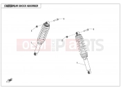 CFMOTO 2020 UTV UFORCE 1000 (CF1000UU) REAR SHOCK ABSORBER - F06-2