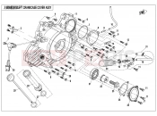 CFMOTO 2020 UTV UFORCE 1000 (CF1000UU) LEFT CRANKCASE COVER ASSY. - E01-4