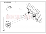 CFMOTO UFORCE 1000 (CF1000UU) DASHBOARD(TFT) - F17-B