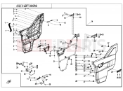 CFMOTO UFORCE 1000 (CF1000UU) LEFT DOORS - F37-2-V5