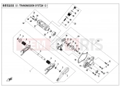 CFMOTO UFORCE 1000 (CF1000UU) TRANSMISSION SYSTEM(3) - E06-3-V4