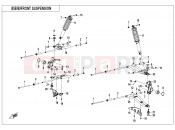 CFMOTO UFORCE U6 EV (CF200DUU) FRONT SUSPENSION - F05