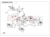 CFMOTO UFORCE U6 EV (CF200DUU) BRAKE SYSTEM - F08