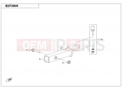 CFMOTO UFORCE U6 EV (CF200DUU) TOWBAR(BOLT CONNECTION) - F40-B