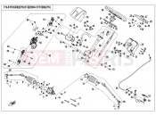 CFMOTO UFORCE 550 (CF500UTR-2) STEERING SYSTEM( EPS)