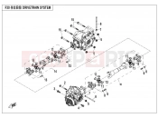 CFMOTO UFORCE 550 (CF500UTR-2) DRIVETRAIN SYSTEM