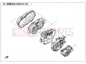 CFMOTO UFORCE 550 (CF500UTR-2) CRANKCASE ASSY. - E01