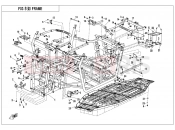 CFMOTO UFORCE 550 (CF500UTR-2) FRAME - F03-V1