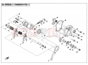 CFMOTO UFORCE 550 (CF500UTR-2) TRANSMISSION SYSTEM (3) - E06-3