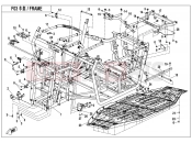 CFMOTO 2013 UTV UFORCE 550 (CF500UU) FRAME - F03