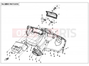 CFMOTO 2013 UTV UFORCE 550 (CF500UU) FRONT PLASTICS - F04-2