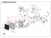 CFMOTO 2013 UTV UFORCE 550 (CF500UU) COOLING SYSTEM - F18