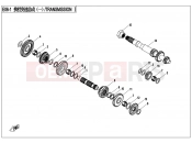 CFMOTO 2013 UTV UFORCE 550 (CF500UU) TRANSMISSION â  - E06-1