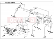 CFMOTO 2014 UTV UFORCE 550 (CF500UU) BUMPER - F23
