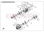CFMOTO 2014 UTV UFORCE 550 (CF500UU) POWERTRAIN SYSTEM - F30