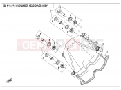 CFMOTO 2014 UTV UFORCE 550 (CF500UU) CYLINDER HEAD COVER ASSY - E02-1