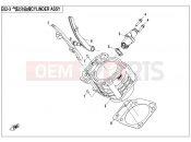 CFMOTO 2014 UTV UFORCE 550 (CF500UU) CYLINDER ASSY - E02-3