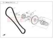 CFMOTO 2014 UTV UFORCE 550 (CF500UU) CAMSHAFT ASSY - E02-4