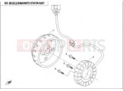 CFMOTO 2014 UTV UFORCE 550 (CF500UU) MAGNETO STATOR ASSY - E03