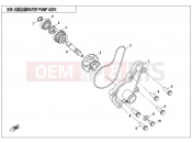 CFMOTO 2014 UTV UFORCE 550 (CF500UU) WATER PUMP ASSY - E08