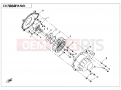 CFMOTO 2014 UTV UFORCE 550 (CF500UU) FAN ASSY - E18