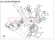 CFMOTO UFORCE 550 (CF500UU) CYLINDER HEAD ASSY - E02-2