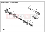 CFMOTO UFORCE 550 (CF500UU) TRANSMISSION â  - E06-1