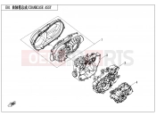 CFMOTO UFORCE 550 (CF500UU) CRANKCASE ASSY. - E01