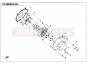 CFMOTO UFORCE 550 (CF500UU) FAN ASSY - E18