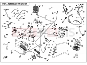 CFMOTO UFORCE 550 (CF500UU) ELECTRIC SYSTEM - F15-1-A