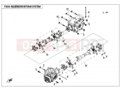 CFMOTO UFORCE 550 (CF500UU) DRIVETRAIN SYSTEM(2018 VERSION) - F30-B
