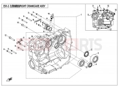 CFMOTO UFORCE 550 (CF500UU) RIGHT CRANKCASE ASSY. - E01-2-V1