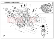 CFMOTO 2019 UTV UFORCE 550 (CF500UU) LEFT CRANKCASE ASSY - E01-1-V3