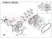 CFMOTO 2019 UTV UFORCE 550 (CF500UU) CVT CASE ASSY. - E01-3-V3