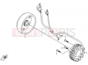 CFMOTO UFORCE 600 (CF600-5) MAGNETO STATOR ASSY.